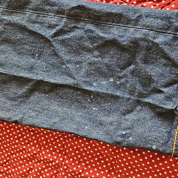 Levi's original button fly 501 jeans straight leg size 38x34 - Picture 6 of 10